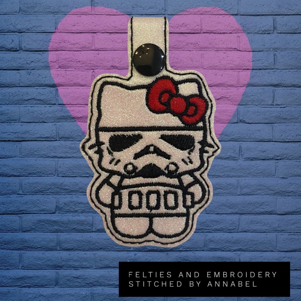 Brand new key fob or bag tag. Perfect for bags or backpacks or as a keychain.